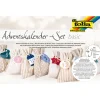 folia PAPER Adventskalender<Adventskalenderset "Basic" in Beige/ Bunt
