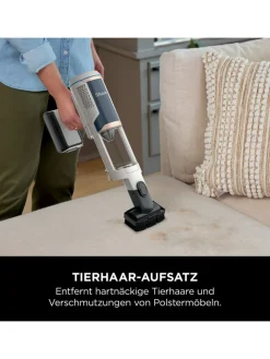 Shark Klima & Haushalt|Staubsauger<Akku Staubsauger BU3521EU Clean & Self-Empty in weiß