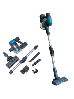 Livington Staubsauger<Akku Staubsauger mit Schmutzsensor Sense IQ in Grau