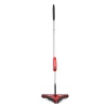 relaxdays Putz- & Waschutensilien<Akkubesen in Rot - (B)34 x (H)115 cm