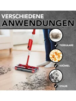 Swivel Sweeper Staubsauger<Akku-Besen G2 - kabellos und wiederaufladbar - rot