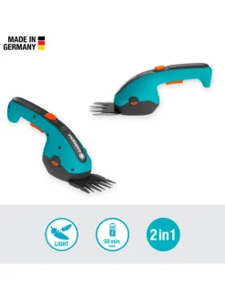 Gardena Gartendekoration<Akku-Grasschere "ComfortCut Li" in Hellblau