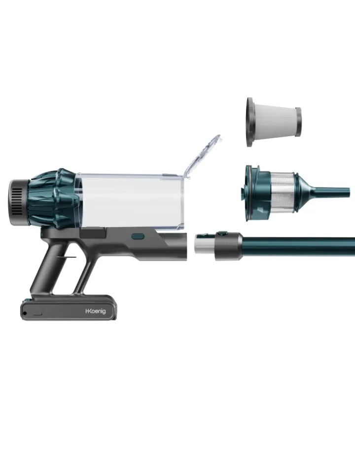 HKoenig Staubsauger<Akku-2-in-1-Staubsauger Power+