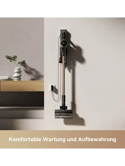 Mova Staubsauger|Klima & Haushalt<Akku-Staubsauger ''S5'' in Schwarz/ Gold