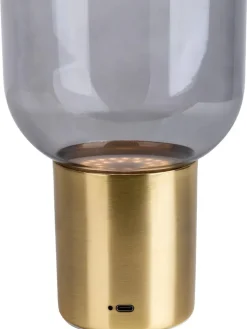näve Tischleuchten<Akku-Tischleuchte "Albero" in Gold - EEK G (A bis G)