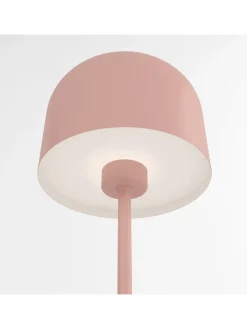 home24 Tischleuchten<Akku-Tischleuchte BREV in Rosa