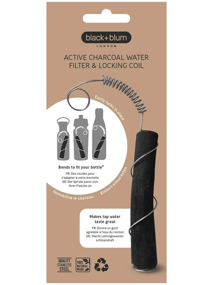 Black+Blum Aufbewahren & Servieren<Aktivkohlefilter in Schwarz - (L)12 cm