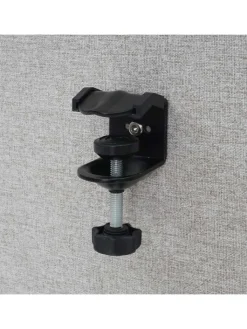 MCW Paravents<Akustik-Tischtrennwand G75, 60x65cm grau