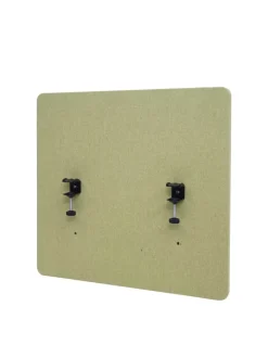 MCW Paravents<Akustik-Tischtrennwand G75, 60x65cm grün