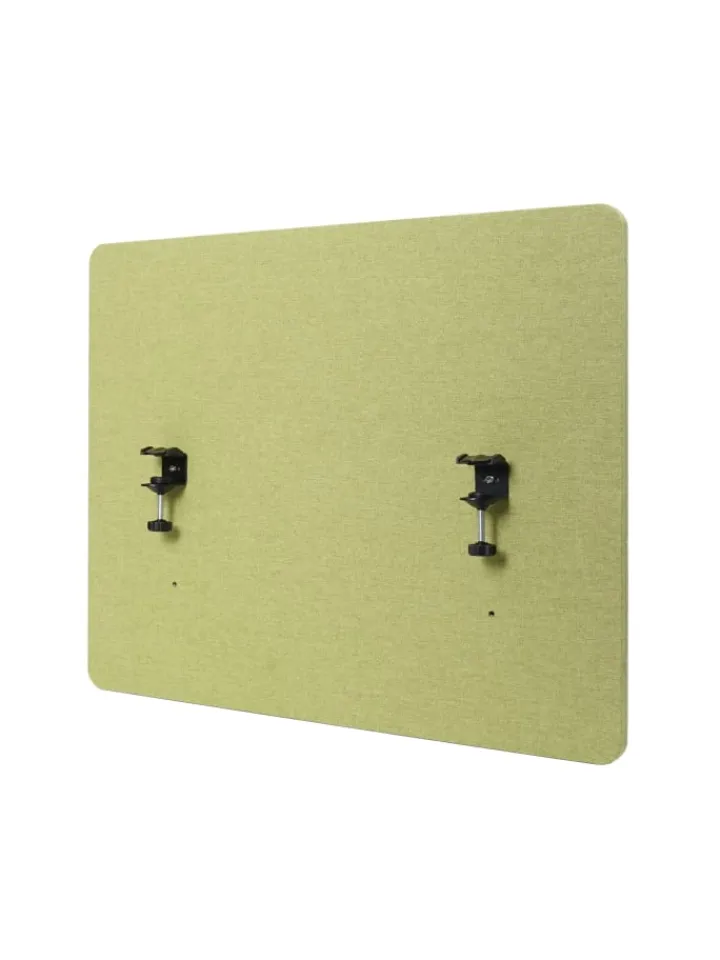 MCW Paravents<Akustik-Tischtrennwand G75, 60x75cm grün