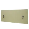 MCW Paravents<Akustik-Tischtrennwand G75, 60x140cm grün