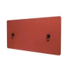 MCW Paravents<Akustik-Tischtrennwand G75, 60x120cm braun