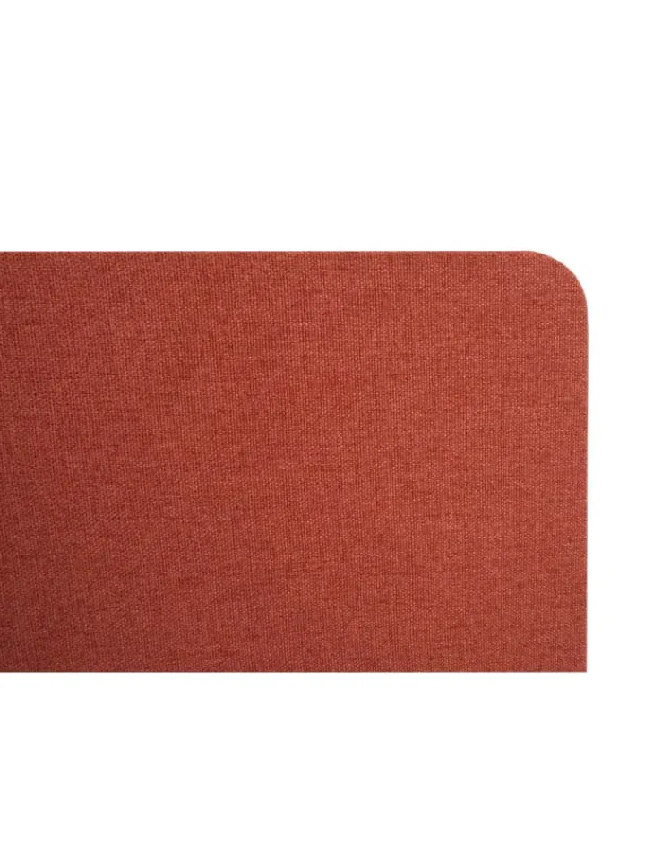 MCW Paravents<Akustik-Tischtrennwand G75, 60x120cm braun