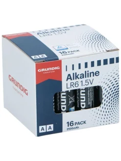 GRUNDIG Technikzubehör<Alkaline Batterien - AA/LR6 2100mah - 16 Stück