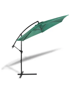 Lifa Living Gartenmöbel<Ampelschirm in Grün - (H)250 cm