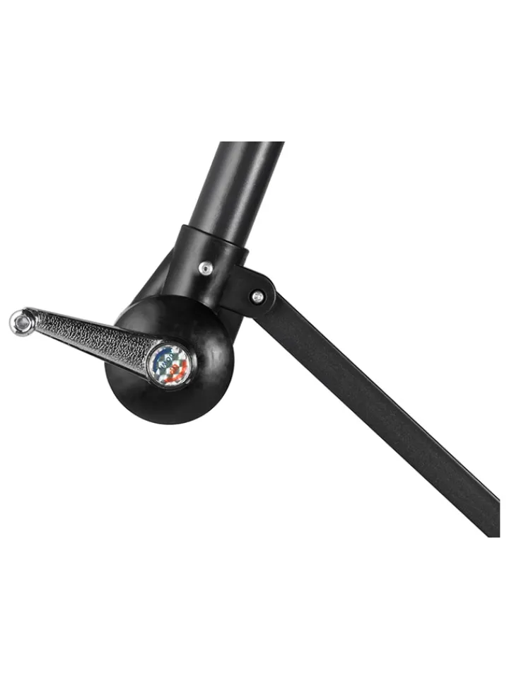 Lifa Living Gartenmöbel<Ampelschirm in Schwarz - (H)250 cm