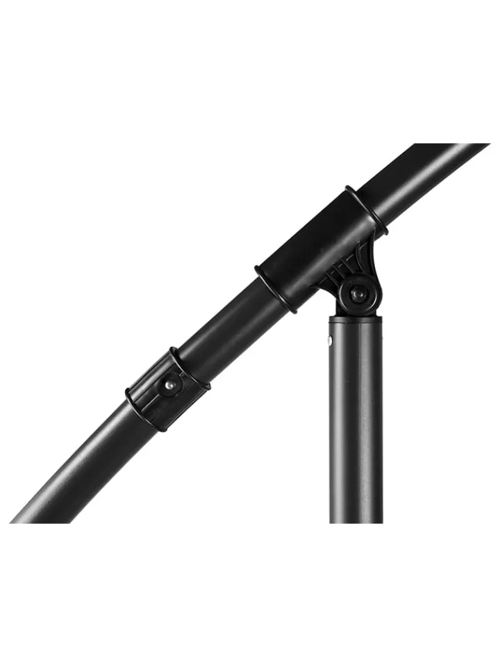 Lifa Living Gartenmöbel<Ampelschirm in Schwarz - (H)250 cm
