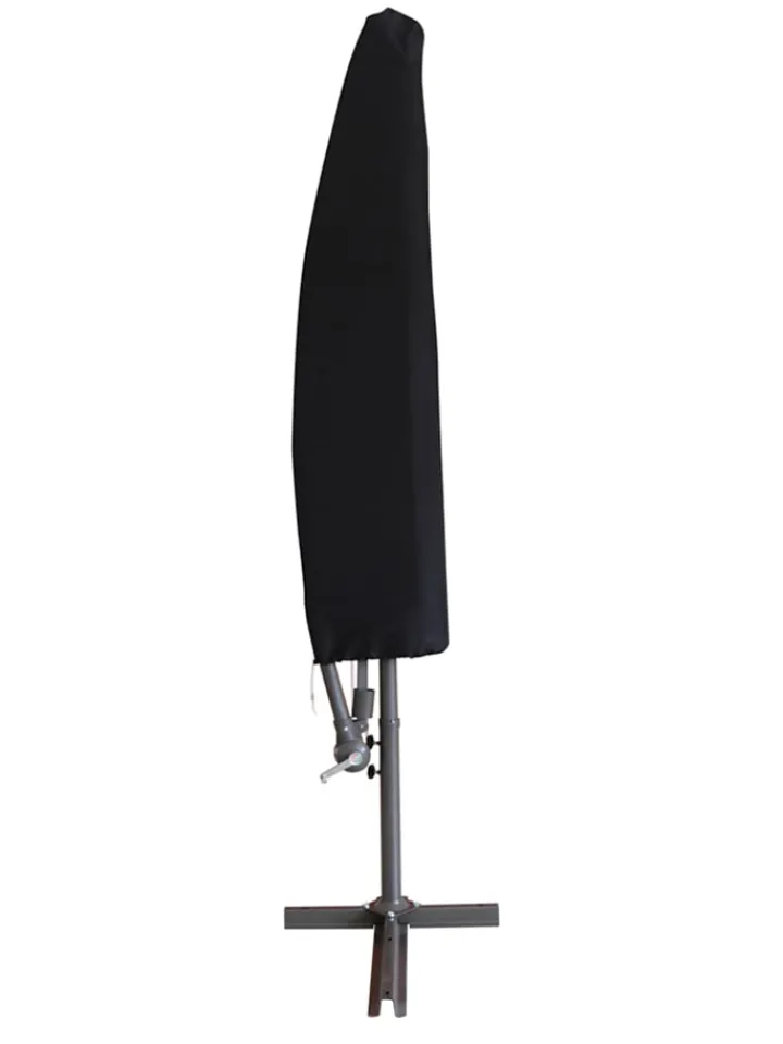 Lifa Living Gartenmöbel<Ampelschirm in Schwarz - (H)250 cm
