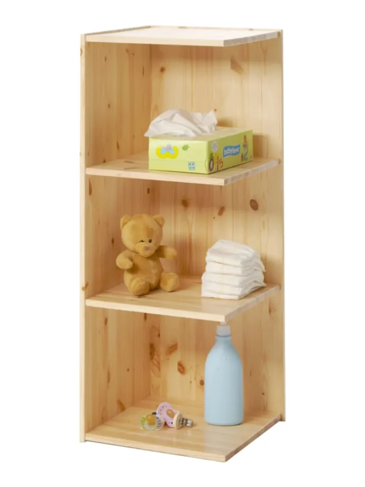 TICAA Kindermöbel<Anstellregal für Wickeltisch Adam/Moritz in Natur