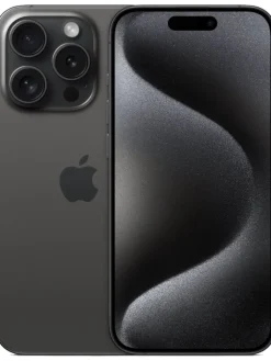 Apple Smartphones & Zubehör<iPhone 15 Pro 256GB refurbished in Titan Schwarz