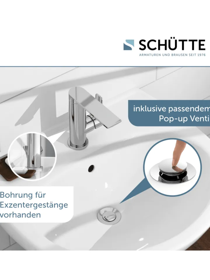 Franz Joseph Schütte Badarmaturen<ARIZONA Waschtischarmatur, Chrom