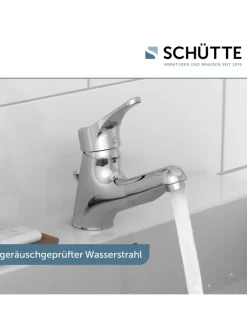 Franz Joseph Schütte Badarmaturen<ATTICA Waschtischarmatur, Chrom, mit herausziehbarer Haarbrause