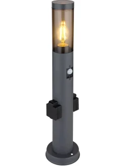 Globo lighting Außenbeleuchtung|Außenleuchten<Außenleuchte "Boston" in Anthrazit - (B)12,7 x (H)60 cm