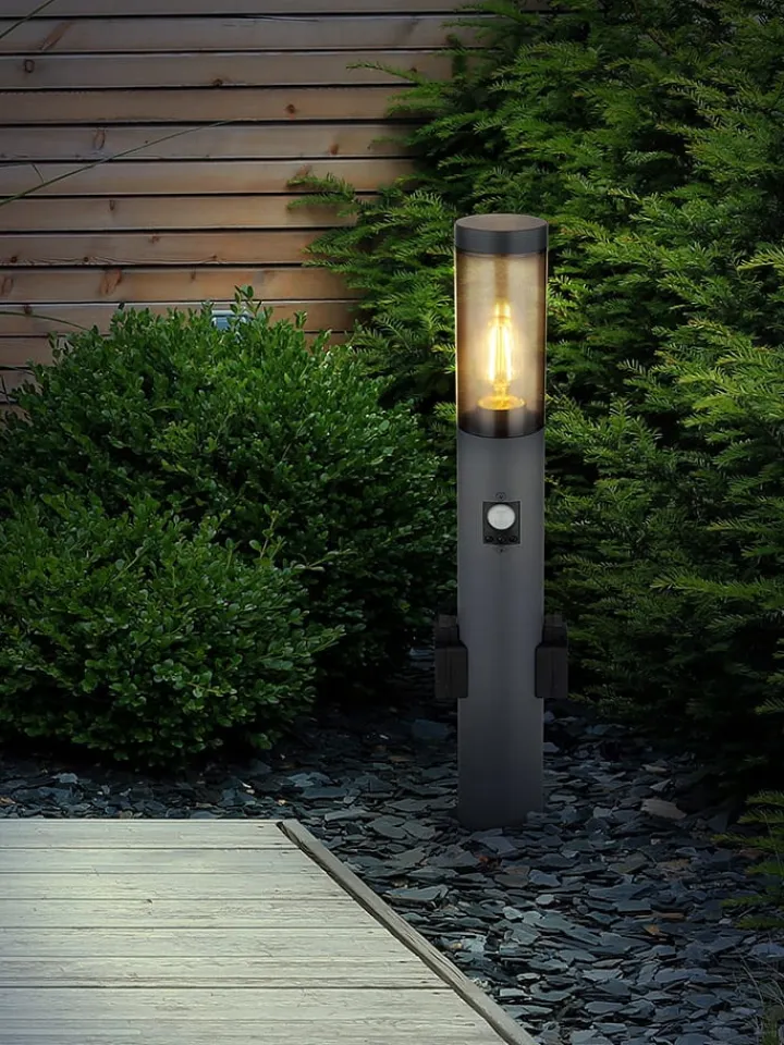Globo lighting Außenbeleuchtung|Außenleuchten<Außenleuchte "Boston" in Anthrazit - (B)12,7 x (H)60 cm