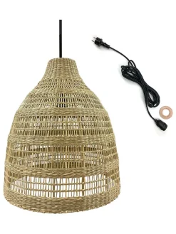 lumisky Außenbeleuchtung<Außenleuchte "Freya" in Hellbraun - (H)56 x Ø 49 cm