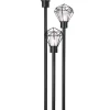 Globo lighting Außenbeleuchtung|Außenleuchten<Außenleuchte "Horace" in Schwarz - (H)170 x Ø 44,5 cm