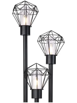 Globo lighting Außenbeleuchtung|Außenleuchten<Außenleuchte "Horace" in Schwarz - (H)170 x Ø 44,5 cm