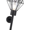 Globo lighting Außenleuchten|Außenbeleuchtung<Außenleuchte "Horace" in Schwarz - (B)22,5 x (H)28,5 cm