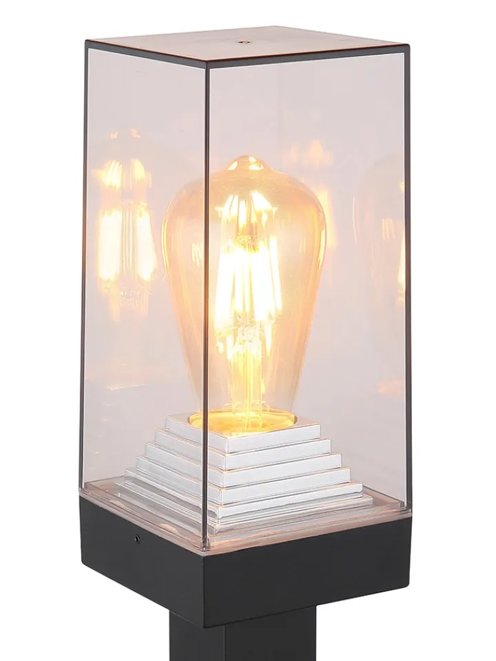 Globo lighting Außenbeleuchtung|Außenleuchten<Außenleuchte in Schwarz - (B)10 x (H)100 x (T)10 cm
