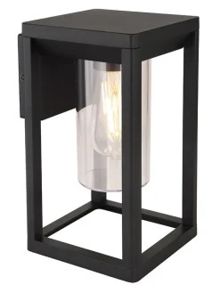Globo lighting Außenleuchten<Außenleuchte in Schwarz - (B)15 x (H)27 x (T)15 cm