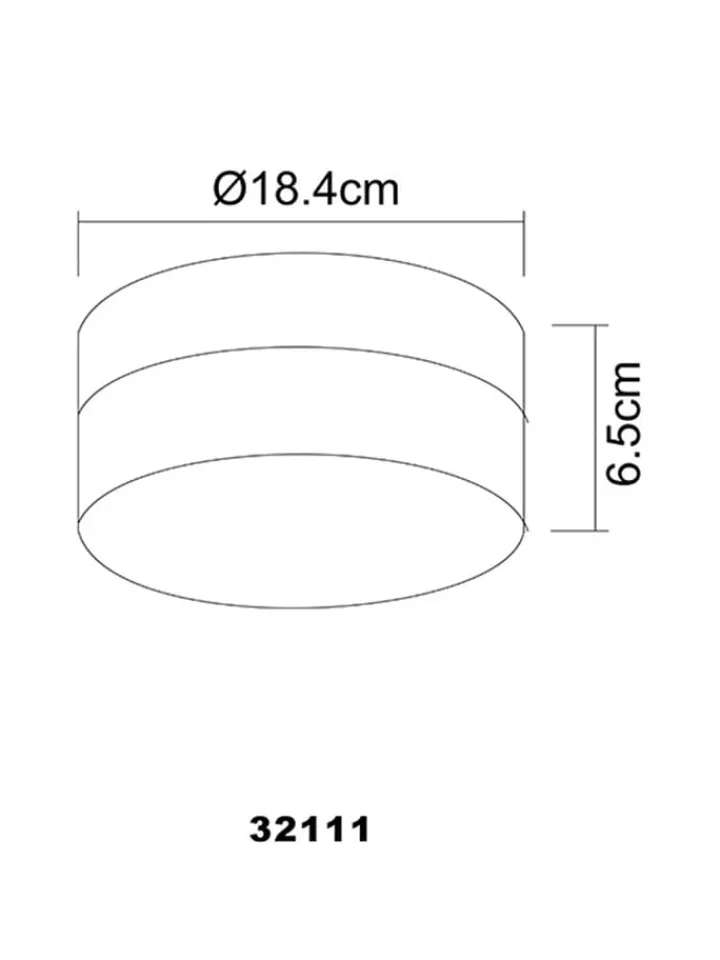 Globo lighting Außenleuchten<Außenleuchte in Schwarz/ Weiß - Ø 18,4 cm