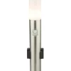 Globo lighting Außenbeleuchtung|Außenleuchten<Außenleuchte in Silber - (H)60 x Ø 13 cm