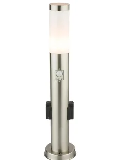 Globo lighting Außenbeleuchtung|Außenleuchten<Außenleuchte in Silber - (H)60 x Ø 13 cm