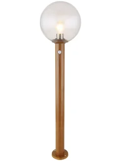 Globo lighting Außenbeleuchtung|Außenleuchten<Außenleuchte "Ossy" in Hellbraun - (H)100 x Ø 25 cm