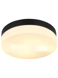 Globo lighting Außenbeleuchtung|Außenleuchten<Außenleuchte "Vranos" in Schwarz - Ø 24 cm