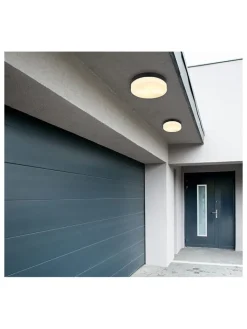 Globo lighting Außenbeleuchtung|Außenleuchten<Außenleuchte "Vranos" in Schwarz - Ø 24 cm