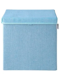 Lifeney Kisten & Körbe<Aufbewahrungsbox in Hellblau - (B)33 x (H)33 x (T)33 cm