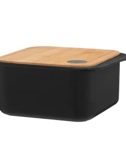 Maku Aufbewahren & Servieren<Aufbewahrungsbox in Schwarz/ Hellbraun - 600 ml