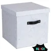 BigsoBox Kisten & Körbe<Aufbewahrungsbox "Logan" in Grau - (B)31,5 x (H)31 x (T)31,5