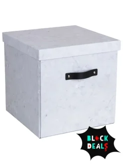 BigsoBox Kisten & Körbe<Aufbewahrungsbox "Logan" in Grau - (B)31,5 x (H)31 x (T)31,5