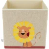Bieco Spielwaren Kisten & Körbe<Aufbewahrungsbox "Löwe" in Beige - (B)33 x (H)33 x (T)33 cm