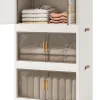 COSTWAY Regale & Schränke<Aufbewahrungsbox mit Deckel 3 tlg. 65 cm breite in Weiß