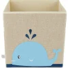 Bieco Spielwaren Kisten & Körbe<Aufbewahrungsbox "Wal" in Beige - (B)33 x (H)33 x (T)33 cm