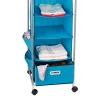 axentia Kisten & Körbe<Aufbewahrungscontainer in Hellblau - (B)38,5 x (H)99 x (T)38,5 cm