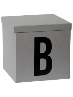STORE IT Kisten & Körbe<Aufbewahrungskiste "B" in Grau - (B)30 x (H)30 x (T)30 cm