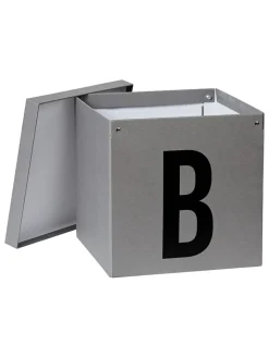 STORE IT Kisten & Körbe<Aufbewahrungskiste "B" in Grau - (B)30 x (H)30 x (T)30 cm